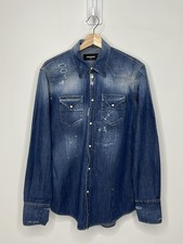 Dsquared2 camicia denim uomo