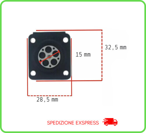 Kit membrana ricambio per - kit,