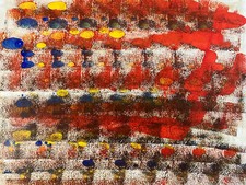 Bellissimo Pittura Olio Carta