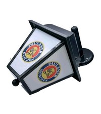 LAMPADA/LANTERNA DA PERETE-PUBBLICITARIA BIRRA PAULANER BEER BIER-VINTAGE
