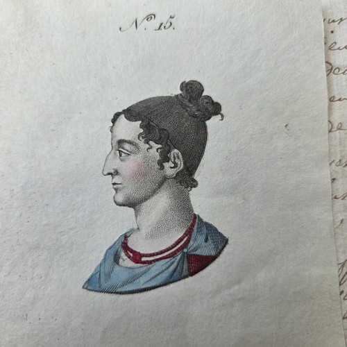 Incisione antica ritratto - incisione,