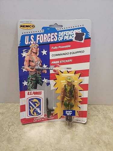 Vintage 1986 remco forces - remco,