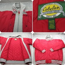 Cabelas Jacket Men 2XLT Red