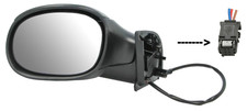 SPECCHIO SPECCHIETTO RETROVISORE ELETTRICO SINISTRA SX per CITROEN C3 2002-2010