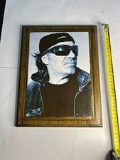 Quadro con stampa in legno VASCO ROSSI Buoni o cattivi tour