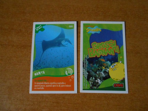 Figurina card spongebob - figurina, crai