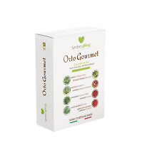 ORTO GOURMET - 12500 SEMI ORTO ITALIANI NON IBRIDI , 8 VARIETA E BIOSTIMOLANTE