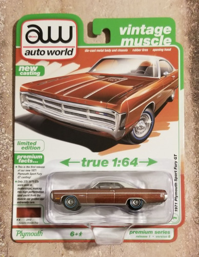 Auto world 1971 plymouth - 1971, sport