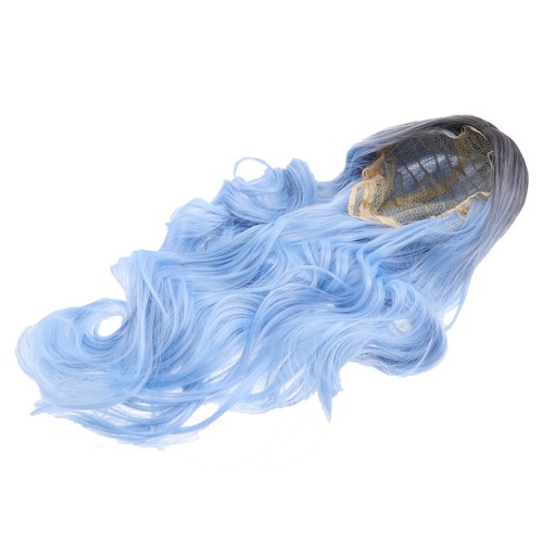 Parrucca cosplay colorata onda - parrucca,
