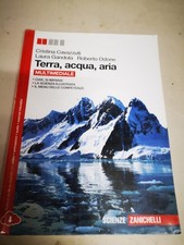 libro di scienze per scuole superiori usato - Terra,acqua,aria
