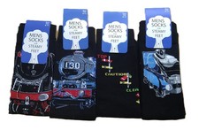 Set 4 calze treno a vapore
