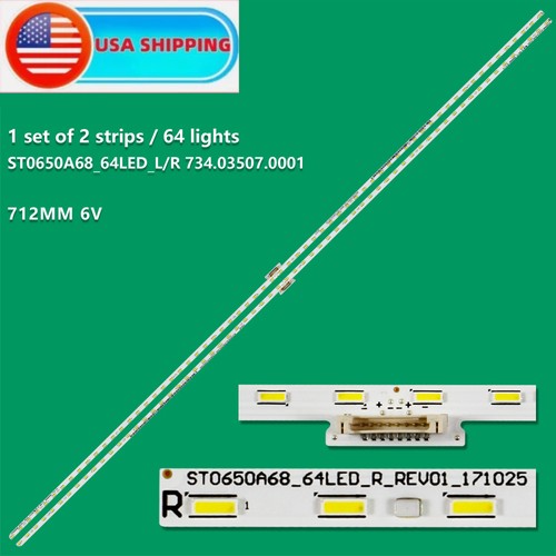 Striscia led per sony - tv,