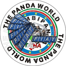 FIAT PANDA LOGO FIAT