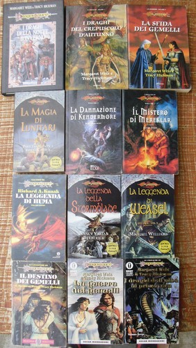 Lotto dragonlance libri - lotto,