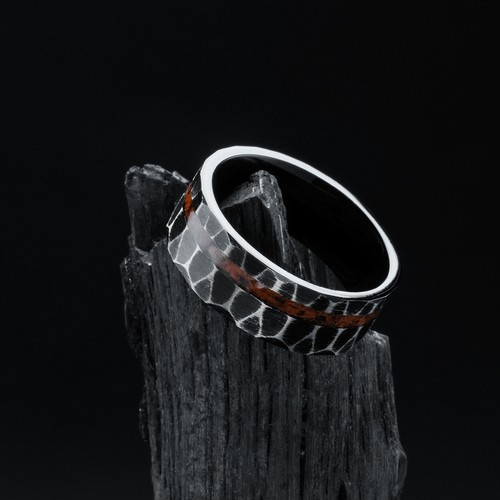 Holzkern anello uomo sumo - anello,