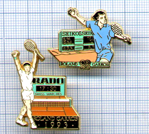 Pin arthus bertrand - 2, tennis