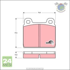 Kit pastiglie freno TRW