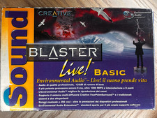 Creative Sound Blaster Live! Basic — PCI Sound Card — Complete in Box — Italian