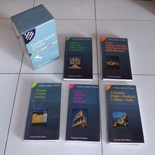 Box 5 volumi + 5 cartine GUIDA RAPIDA D'ITALIA - TOURING CLUB ITALIANO TCI 1996