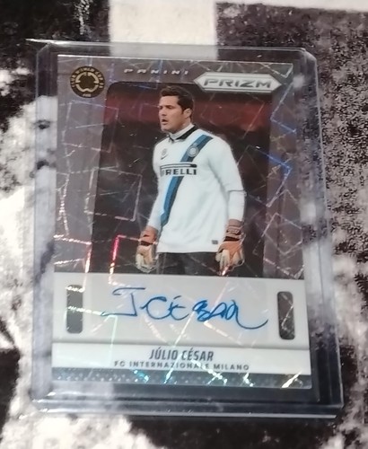 Autografo julio cesar - julio, inter
