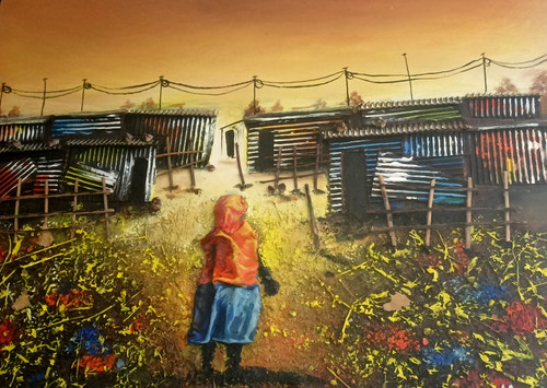 Masoko originale tecnica mista - masoko,