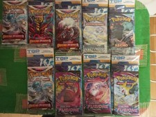 Lotto 19 booster pack Pokemon Spada e Scudo ITA Scarlatto 