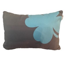 Fermob Cuscino Trefle Lombare, Colore Blu Anatra con Trifoglio Teal, Nuovo con etichette.