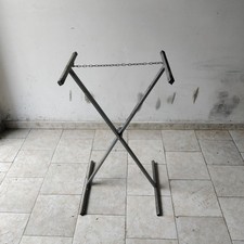 Supporto a X per DJ con Altezza Regolabile per Tastiere, Consolle e altro