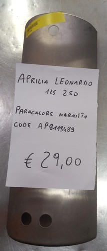 Paracalore marmitta aprilia - marmitta,