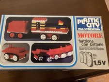 PLASTIC CITY ITALOCREMONA MOTORE costruzioni vintage motore a batteria