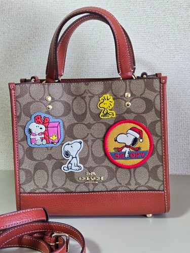 Borsa tracolla coach peanuts - a,