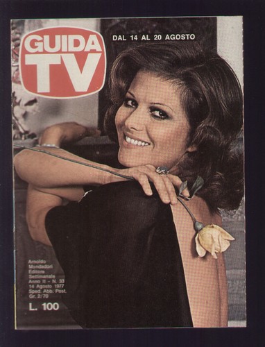 Guida mondadori 1977 - tv,