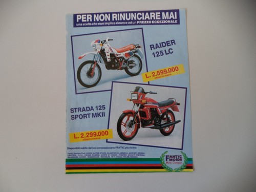 Advertising pubblicità 1986 - advertising,
