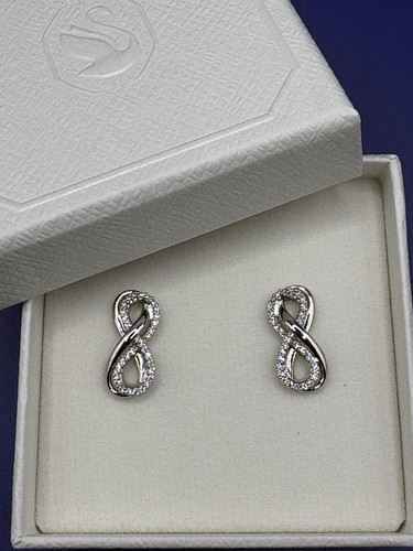 Orecchini perno swarovski - a,