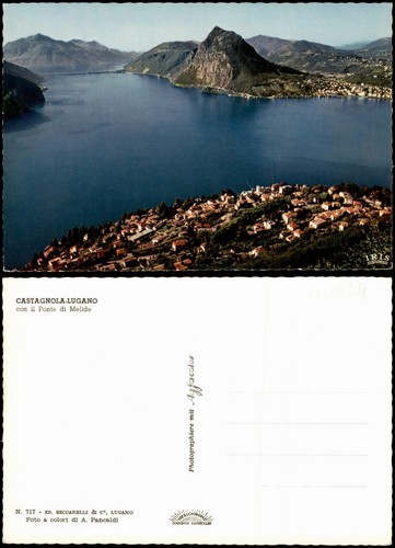 Cartolina lugano - cartolina,