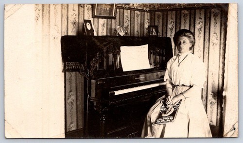 Antico rppc interno donna - antico,