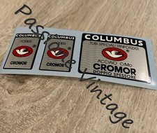 COLUMBUS CROMOR Doppio Spessore Kit  3 pz/adesivi/stickers