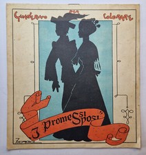 Quaderno per colorare, Promessi sposi, disegni di Zergol, Klamar-Trieste, 1944