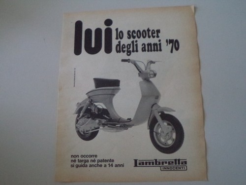 Advertising pubblicità 1968 - advertising,