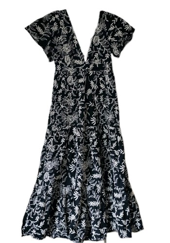 Maxi abito zara ricamato - zara, senza