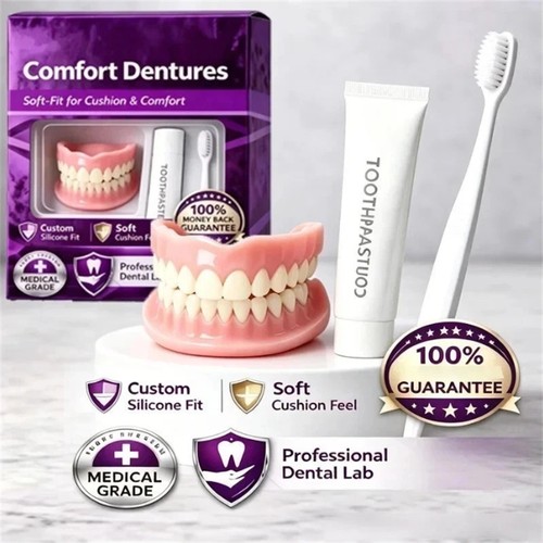 Set denti finti silicone - denti,