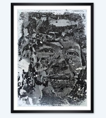 Vhils dilacerar signed - dilacerar,