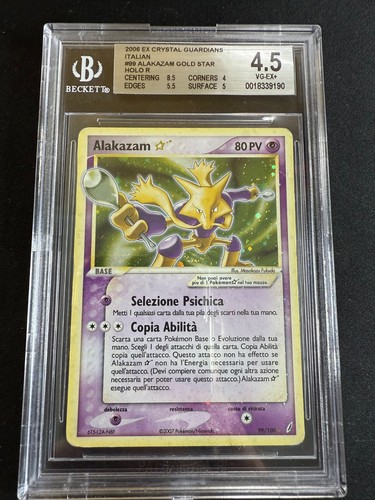 Pokemon alakazam gold star - pokemon,