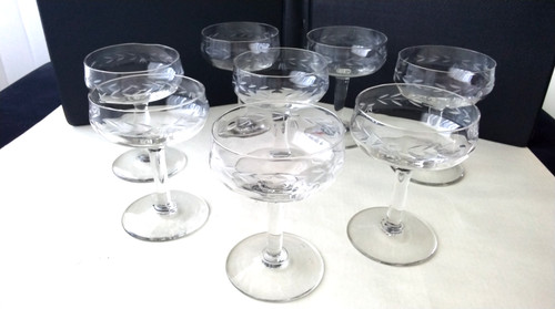 Coupes champagne vintage - à,