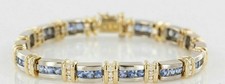 Bracciale tennis 10ct - tennis, rotondo