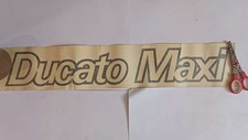 ADESIVO LOGO SIGLA DUCATO MAXI NERO ORIG. NUOVO FIAT DUCATO MAXI COD. 7585221...