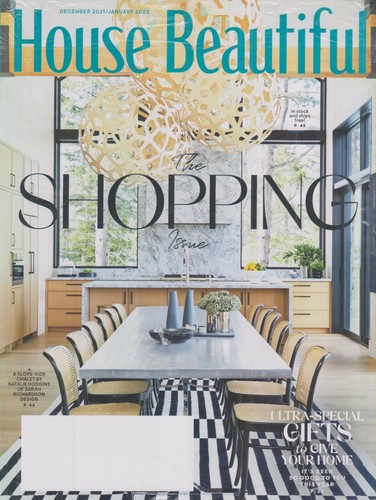 House beautiful december 2021 - house,