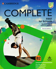 Cambridge COMPLETE FIRST FOR SCHOOLS Student Book without Answers 2nd EDIT @ NEW