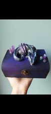 Wooden Jewelry Box With Dragon