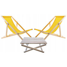 Set 2 sedie a sdraio +